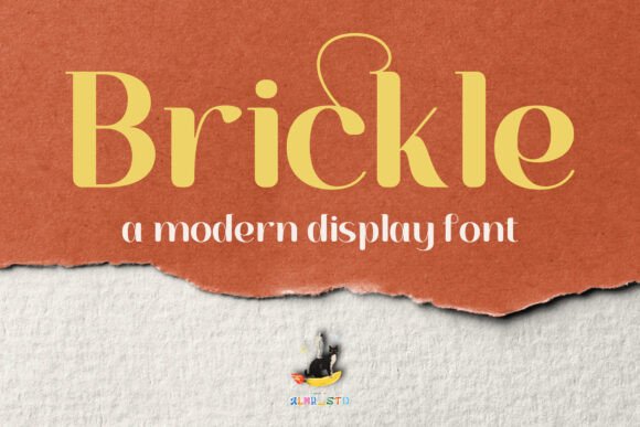 Brickle: A Versatile Display Font for Creative Branding