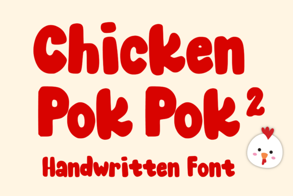 Chicken Pok Pok 2: A Versatile Font for Your Brand