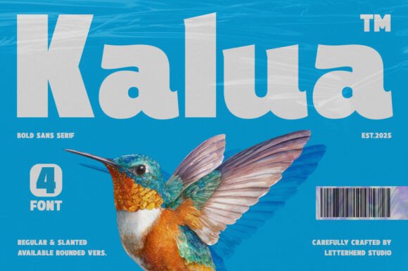 Discover Kalua: A Bold Sans Serif Font for Modern Publishers