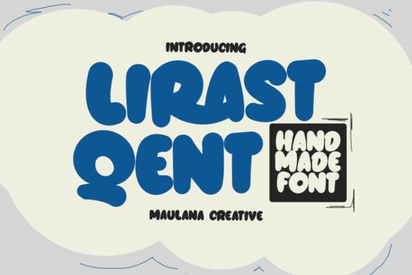 Discover Lirast Qent: A Handwritten Font for Editorial Magic