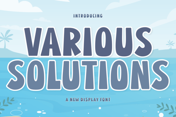 Discovering Various Solutions: A Versatile Typeface for Editorial Design
