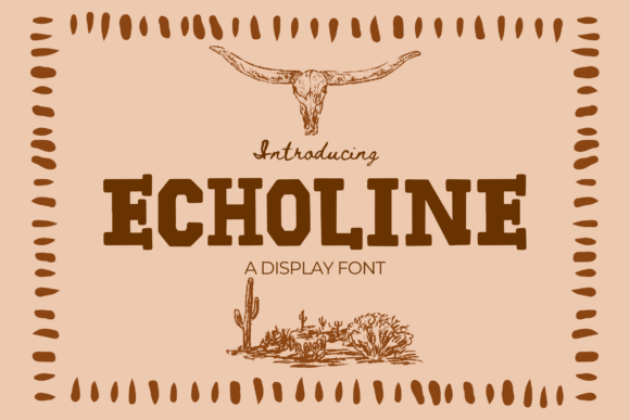 Echoline: The Perfect Font for Eye-Catching Campaigns