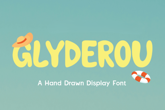 Glyderou: A Playful Font for Creative Branding