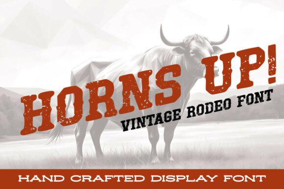 Horns Up: A Bold Font for Creative Makers