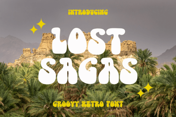 Lost Sagas: A Retro-Styled Font for Crafters and Creators