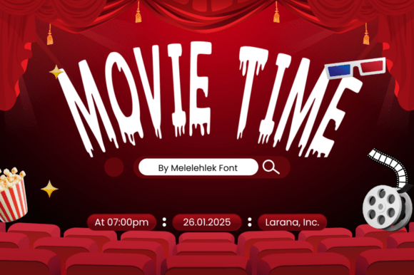 Melelehlek: A Spooky Display Font for Bold Web Design