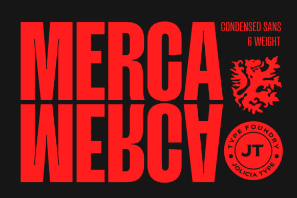 Merca: A Bold and Condensed Typeface for Editorial Impact