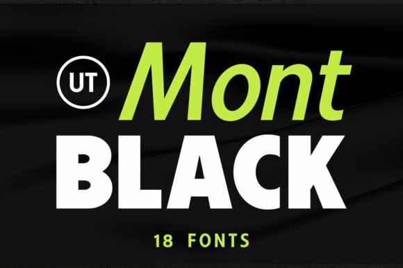 Montblack: A Modern Sans Serif for Bold Campaigns