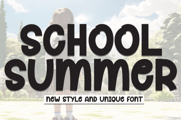 Reviewing School Summer: A Clean and Welcoming Display Font