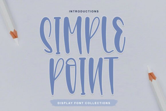 Simple Point: A Clean, Modern Display Typeface