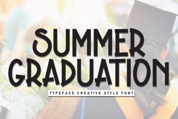 Summer Graduation: A Versatile Font for Creative Branding