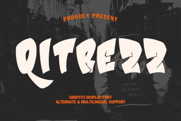 Transform Your Brand with Qitrezz: A Stylish Graffiti Font