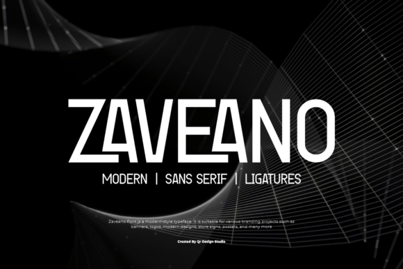 Zaveano: A Versatile Sans Serif Font for Your Brand